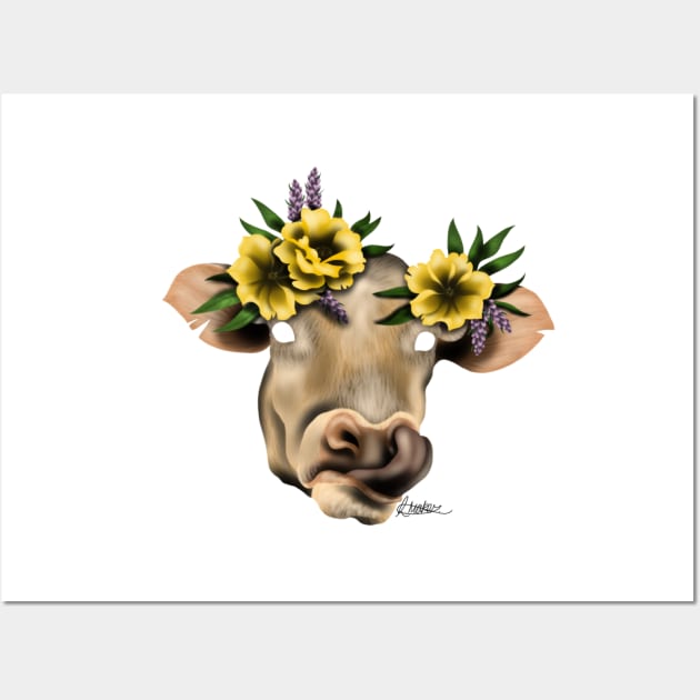 HEIFER Wall Art by Maker Art Creations